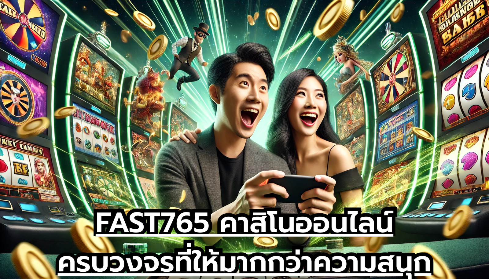 FAST765 คาสิโนออนไลน์ครบวงจรที่ให้มากกว่าความสนุก