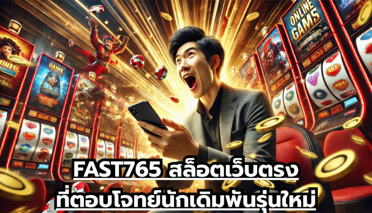 FAST765 สล็อตเว็บตรงที่ตอบโจทย์นักเดิมพันรุ่นใหม่