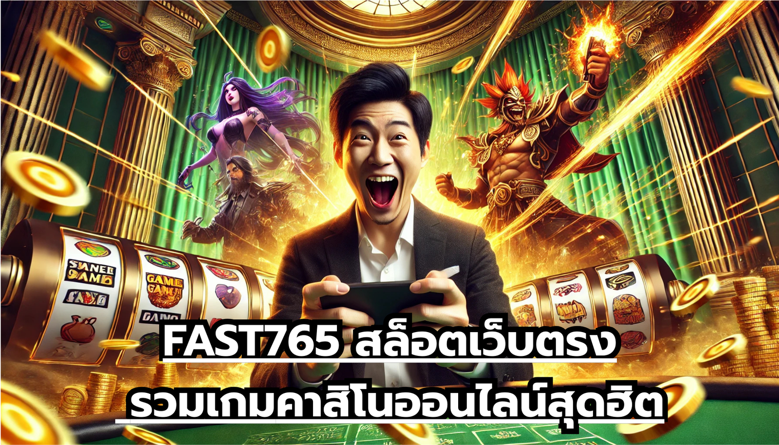 FAST765 สล็อตเว็บตรง รวมเกมคาสิโนออนไลน์สุดฮิต