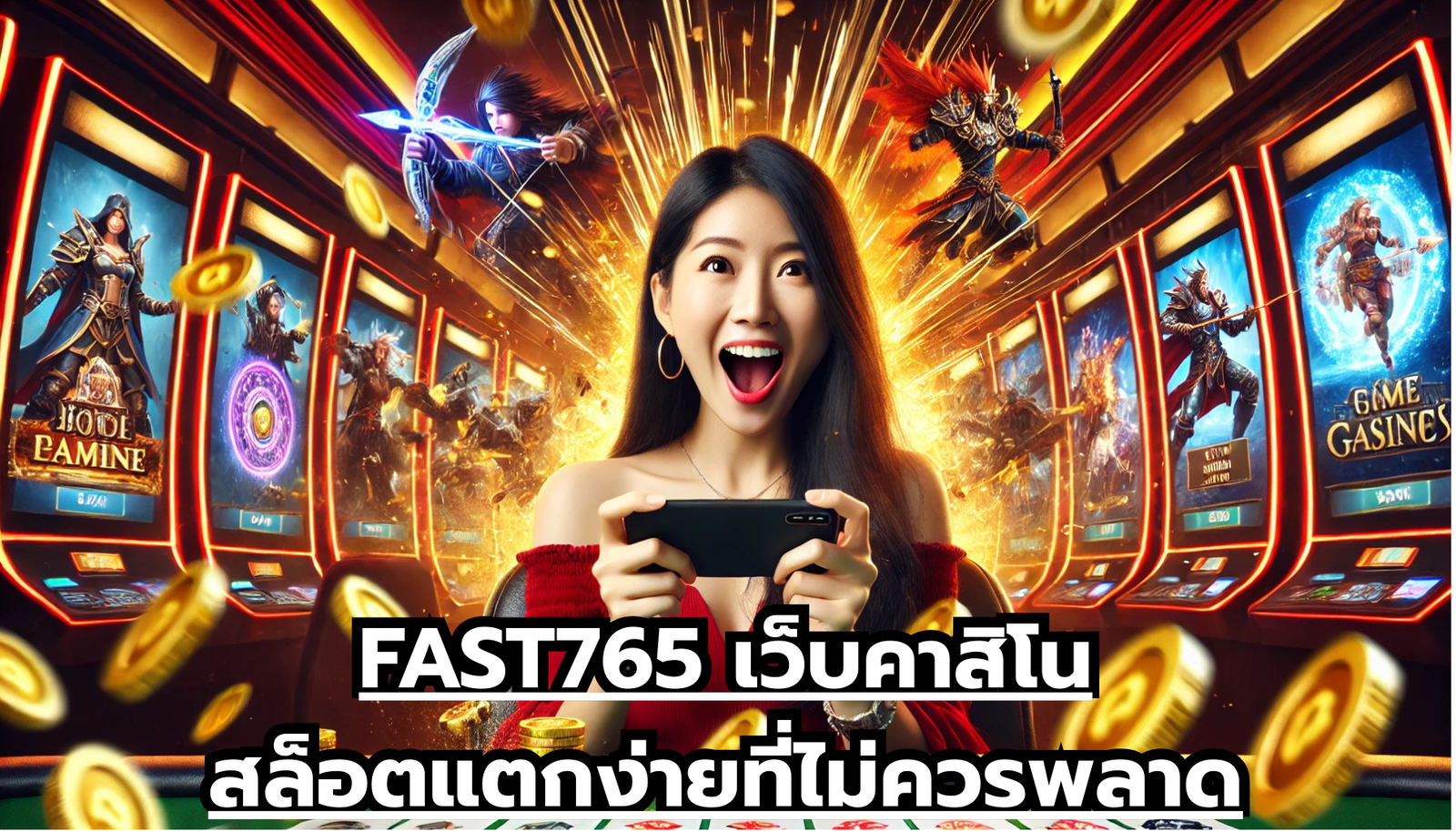 FAST765 เว็บคาสิโนสล็อตแตกง่ายที่ไม่ควรพลาด