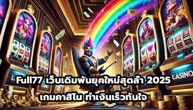 Full77 เว็บเดิมพันออนไลน์ ยุคใหม่สุดล้ำ 2025 เกมคาสิโน ทำเงินเร็วทันใจ-4