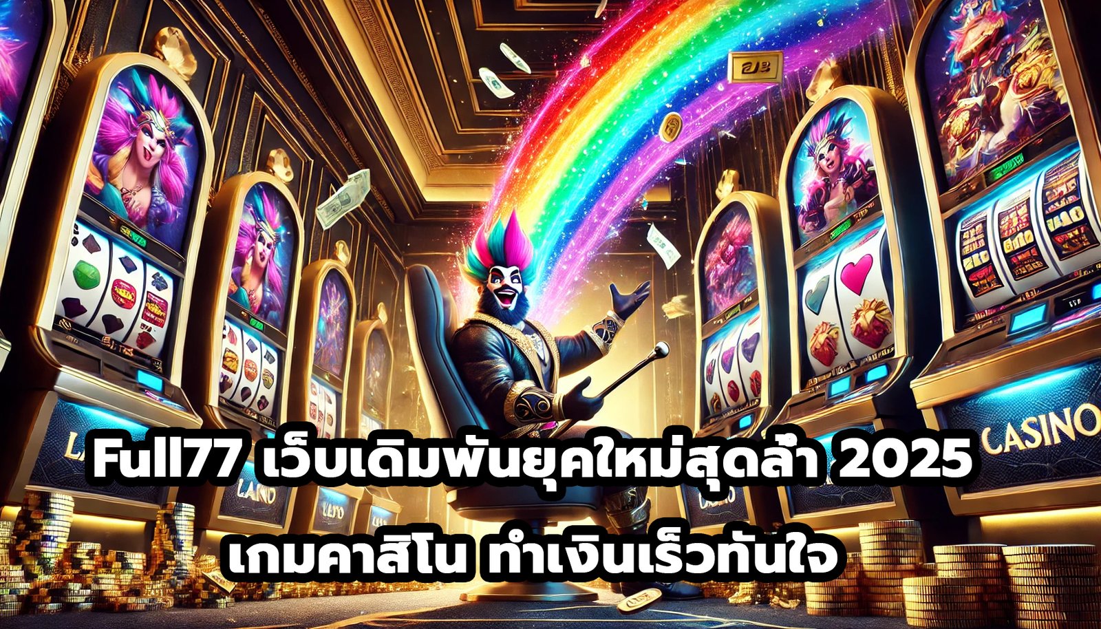 Full77 เว็บเดิมพันออนไลน์ ยุคใหม่สุดล้ำ 2025 เกมคาสิโน ทำเงินเร็วทันใจ-4